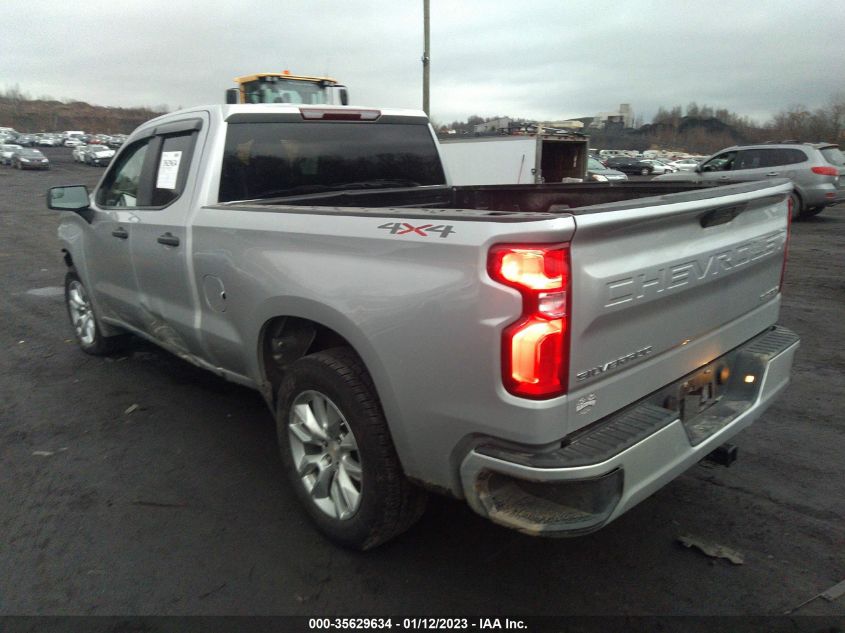 2021 CHEVROLET SILVERADO 1500 CUSTOM VIN: 1GCRYBEK7MZ259897
