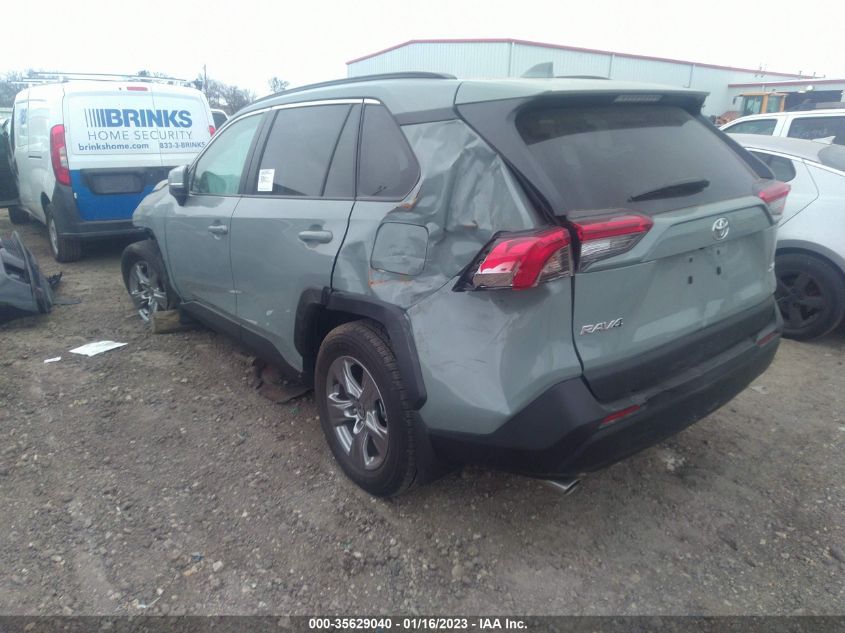 2022 TOYOTA RAV4 XLE VIN: 2T3W1RFV3NW205653