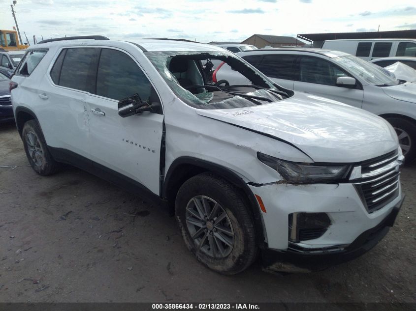 2022 CHEVROLET TRAVERSE LT CLOTH VIN: 1GNERGKW4NJ132337