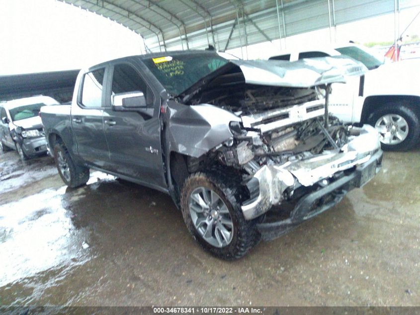 2021 CHEVROLET SILVERADO 1500 LT VIN: 1GCUYDED6MZ404628