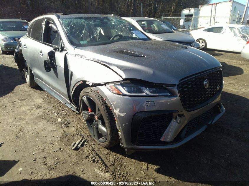 2022 JAGUAR F-PACE SVR VIN: SADCZ2EE6NA700047
