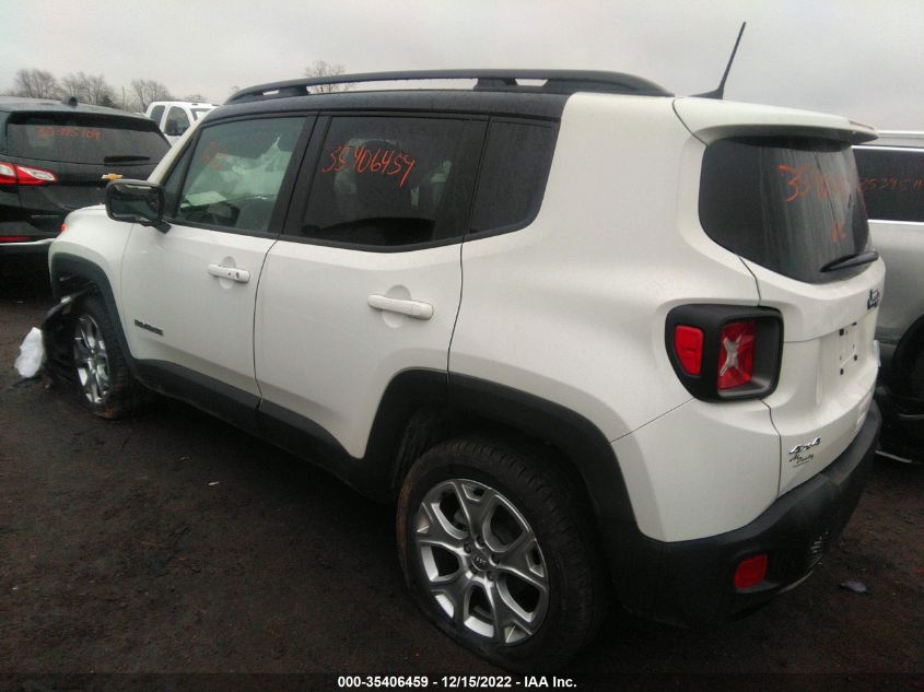 2020 JEEP RENEGADE LIMITED VIN: ZACNJBD10LPM02727