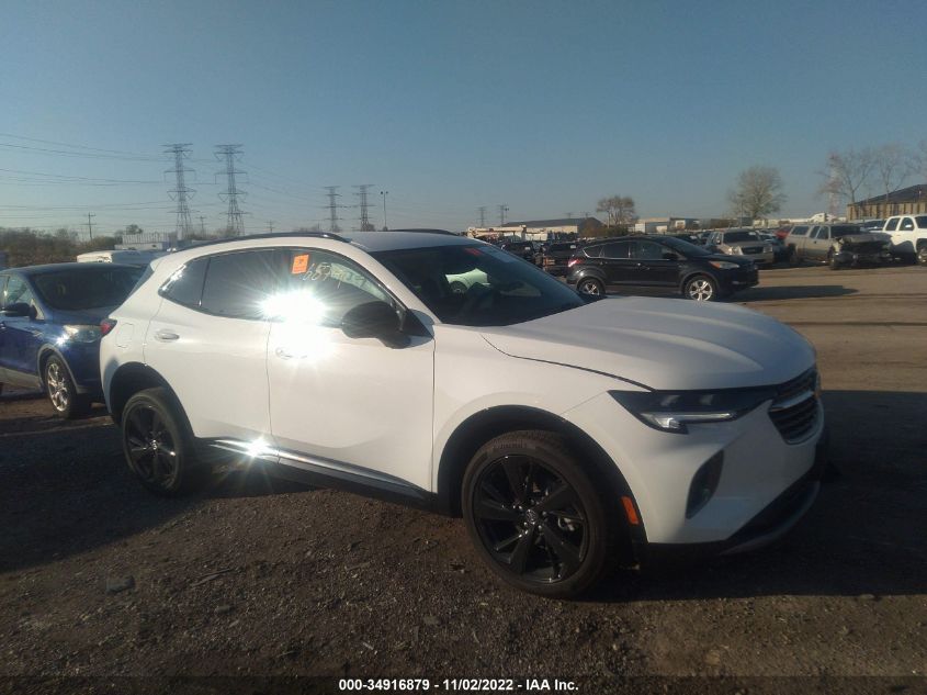 2022 BUICK ENVISION ESSENCE VIN: LRBFZNR45ND128767