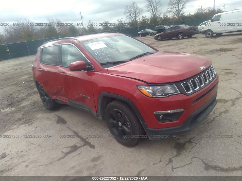 2020 JEEP COMPASS LATITUDE VIN: 3C4NJCBB0LT102635