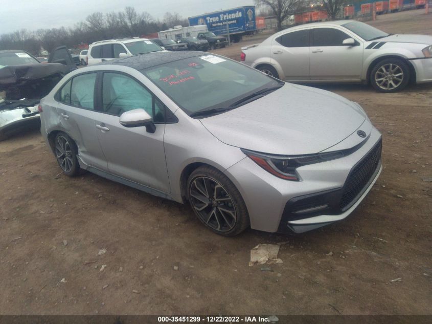 2022 TOYOTA COROLLA XSE/APEX XSE VIN: 5YFT4MCE8NP133781