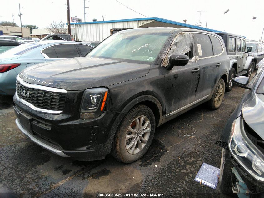 2022 KIA TELLURIDE LX VIN: 5XYP2DHC8NG197838