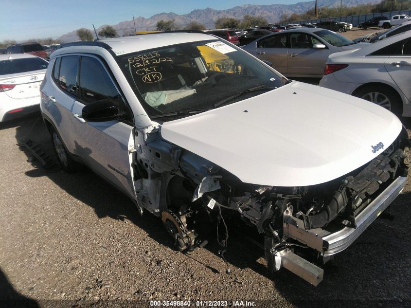 2022 JEEP COMPASS LATITUDE VIN: 3C4NJDBB1NT117878