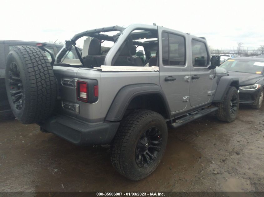 2020 JEEP WRANGLER UNLIMITED SPORT S VIN: 1C4HJXDG0LW180470