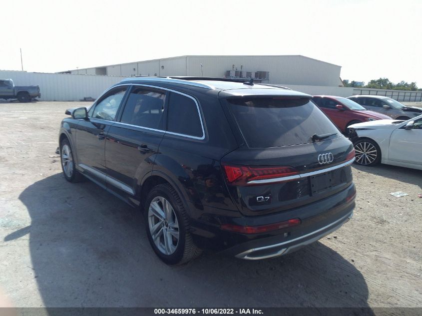 2021 AUDI Q7 PREMIUM PLUS VIN: WA1LXAF76MD017123