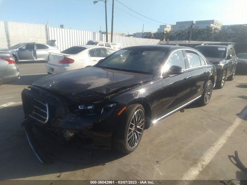 2022 MERCEDES-BENZ S-CLASS S 500 VIN: W1K6G6DB4NA132125