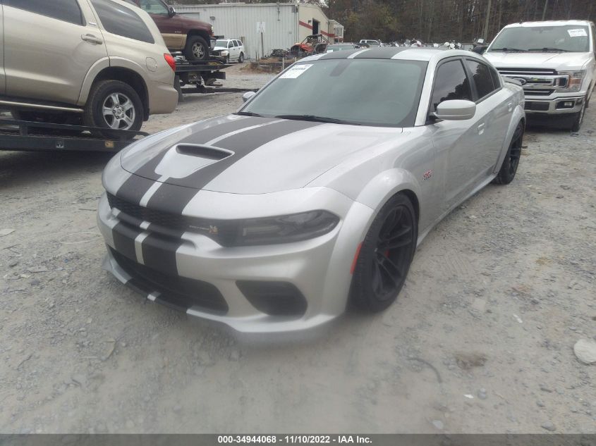 2021 DODGE CHARGER SCAT PACK WIDEBODY VIN: 2C3CDXGJ8MH516511