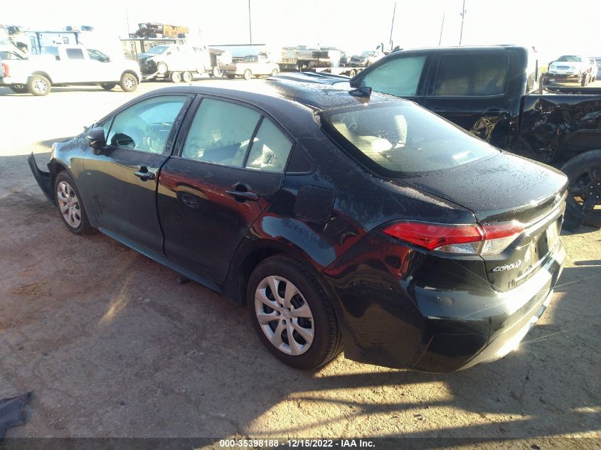 2022 TOYOTA COROLLA LE VIN: 5YFEPMAE1NP384449