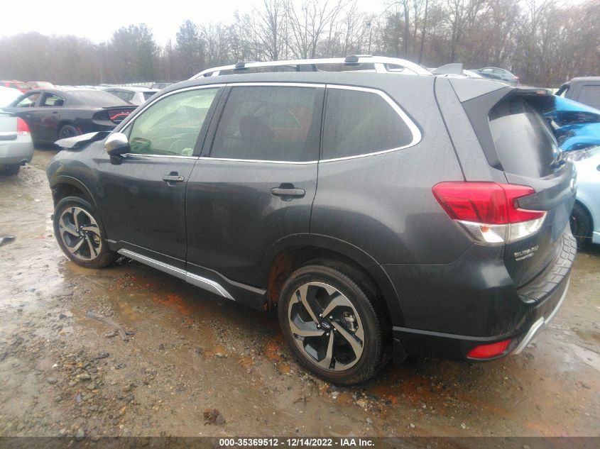 2022 SUBARU FORESTER TOURING VIN: JF2SKARC8NH442086