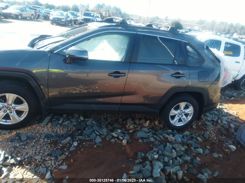 2020 TOYOTA RAV4 XLE VIN: 2T3P1RFV8LW100222