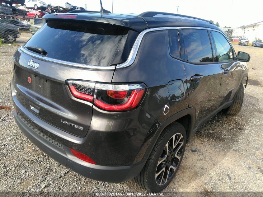 2021 JEEP COMPASS LIMITED VIN: 3C4NJDCB7MT539327