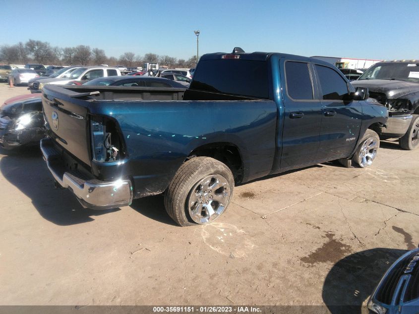 2021 RAM 1500 LONE STAR VIN: 1C6RREBT7MN828029