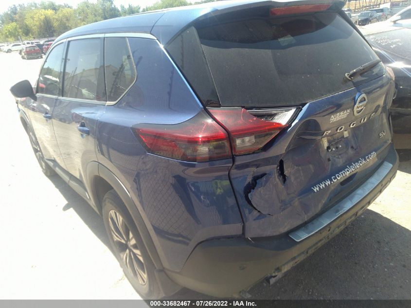 2021 NISSAN ROGUE SV VIN: 5N1AT3BA3MC817921
