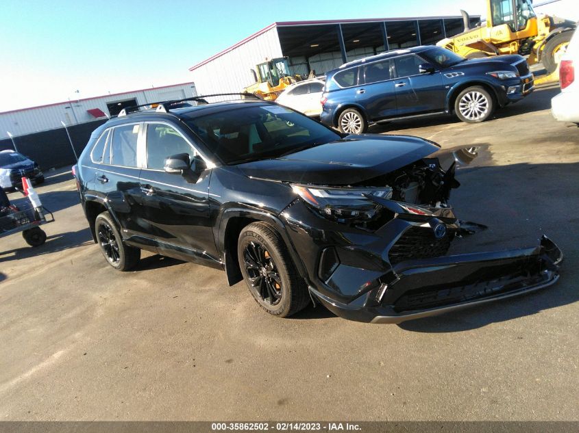 2022 TOYOTA RAV4 HYBRID SE VIN: JTM16RFV3ND067928