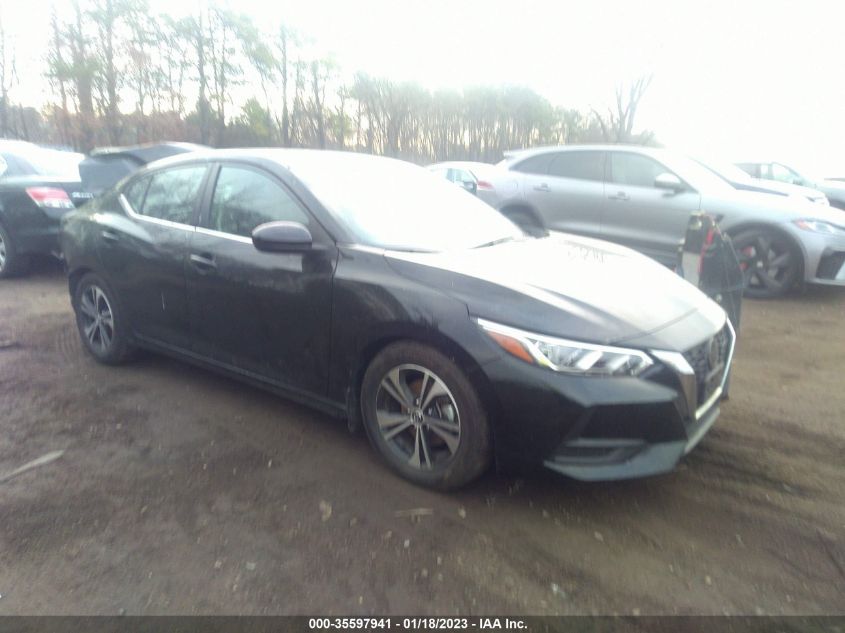 2021 NISSAN SENTRA SV VIN: 3N1AB8CV2MY287831