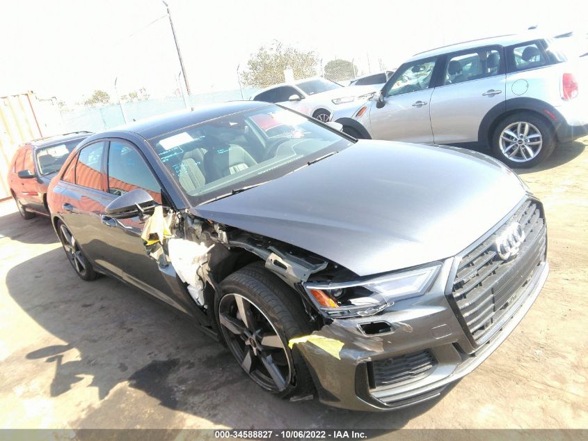 2021 AUDI A6 PREMIUM VIN: WAUK2AF26MN027677