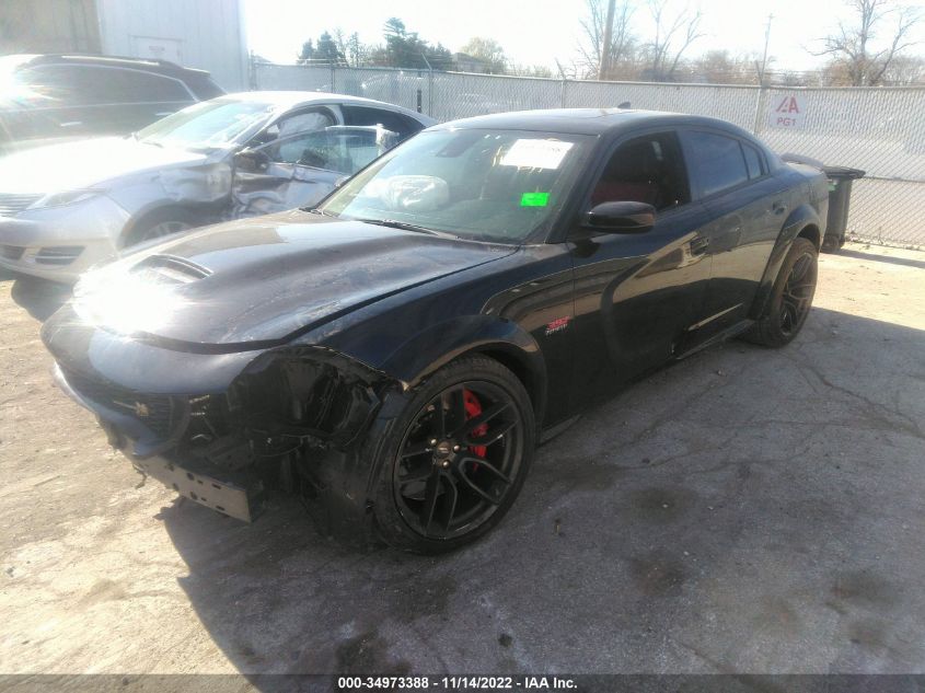 2022 DODGE CHARGER SCAT PACK WIDEBODY VIN: 2C3CDXGJ0NH194464