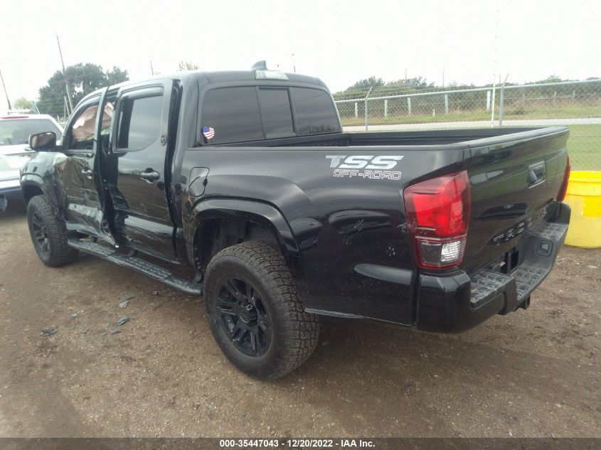 2022 TOYOTA TACOMA 2WD SR/SR5 VIN: 3TYAX5GN1NT059775