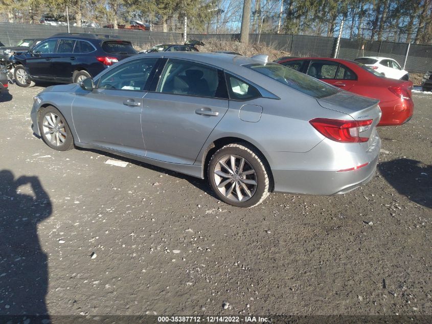 2021 HONDA ACCORD SEDAN LX VIN: 1HGCV1F10MA037409