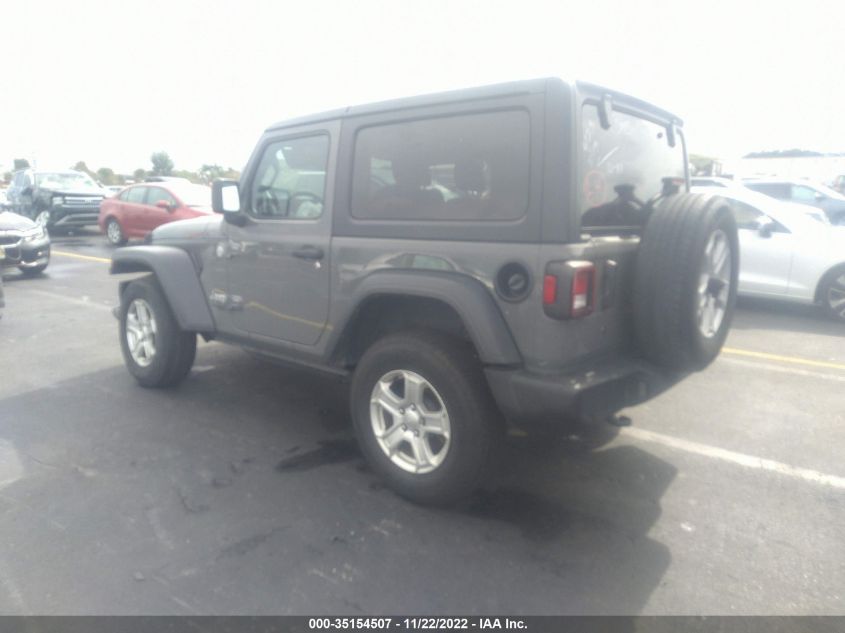 2020 JEEP WRANGLER SPORT S VIN: 1C4GJXAN4LW227949