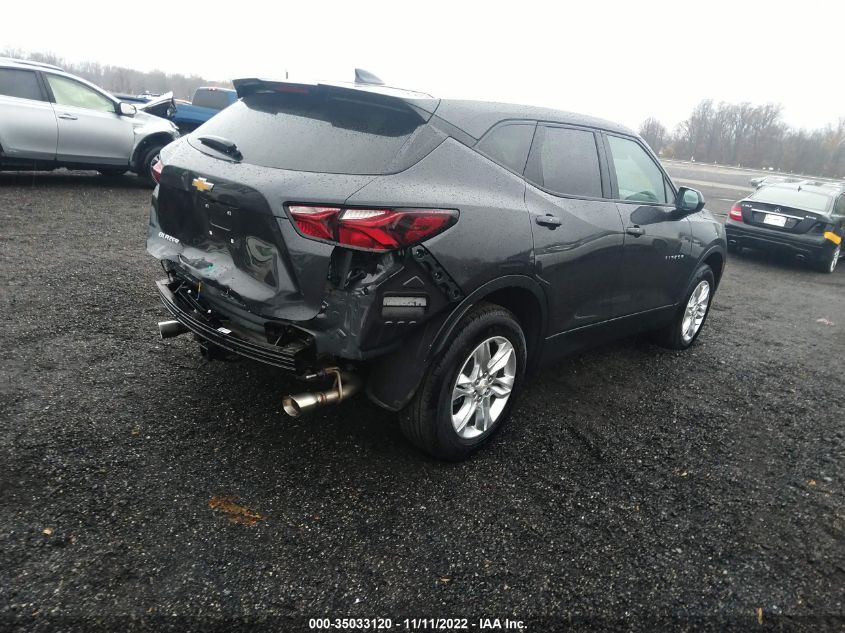 2021 CHEVROLET BLAZER LT VIN: 3GNKBBRAXMS574735
