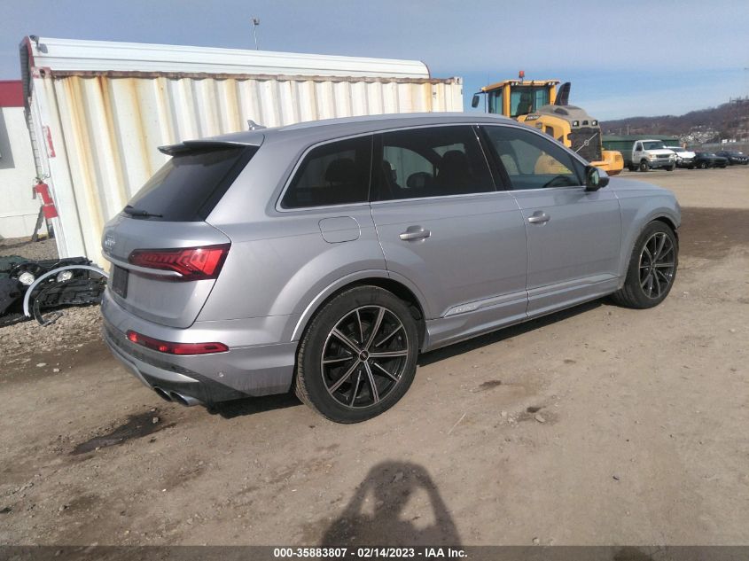 2022 AUDI SQ7 PREMIUM PLUS VIN: WA1AWBF72ND010154