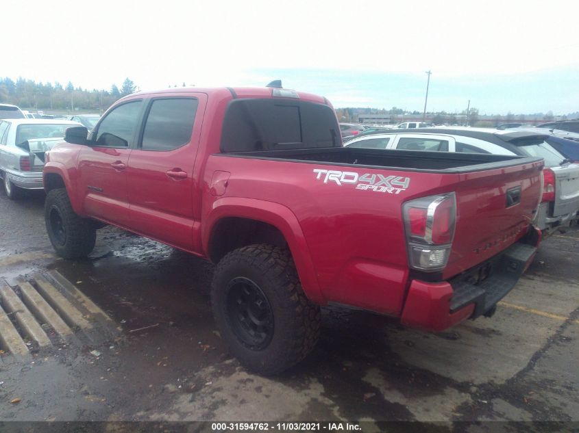 2020 TOYOTA TACOMA 4WD SR5/TRD SPORT VIN: 3TMCZ5AN5LM339073