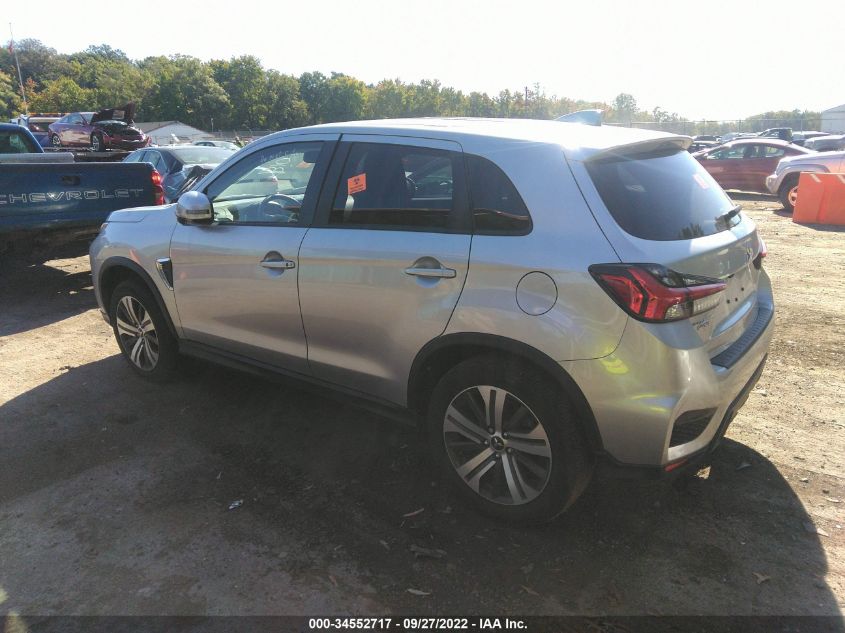 2021 MITSUBISHI OUTLANDER SPORT ES/SE/LE/BE VIN: JA4ARUAU3MU030993