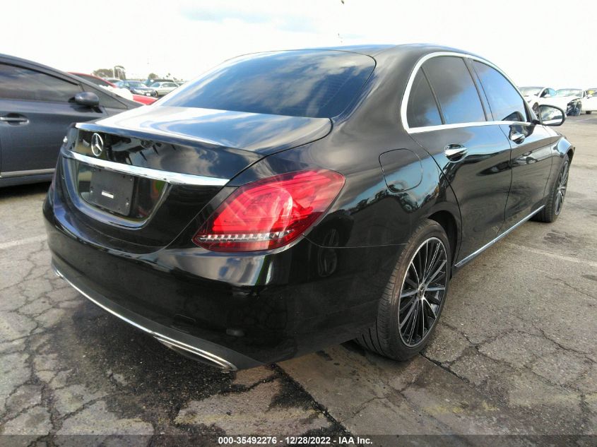 2020 MERCEDES-BENZ C-CLASS C 300 VIN: WDDWF8DB1LR549974