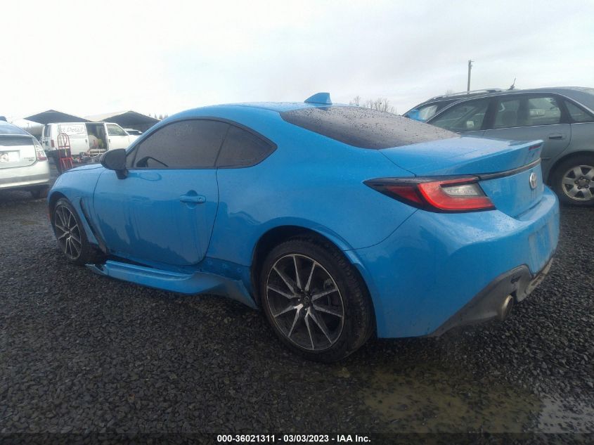 2022 TOYOTA GR86 VIN: JF1ZNBB18N9756260