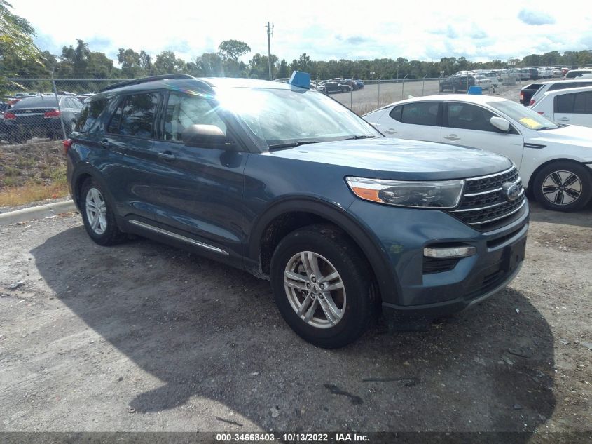 2020 FORD EXPLORER XLT VIN: 1FMSK7DH7LGB47855