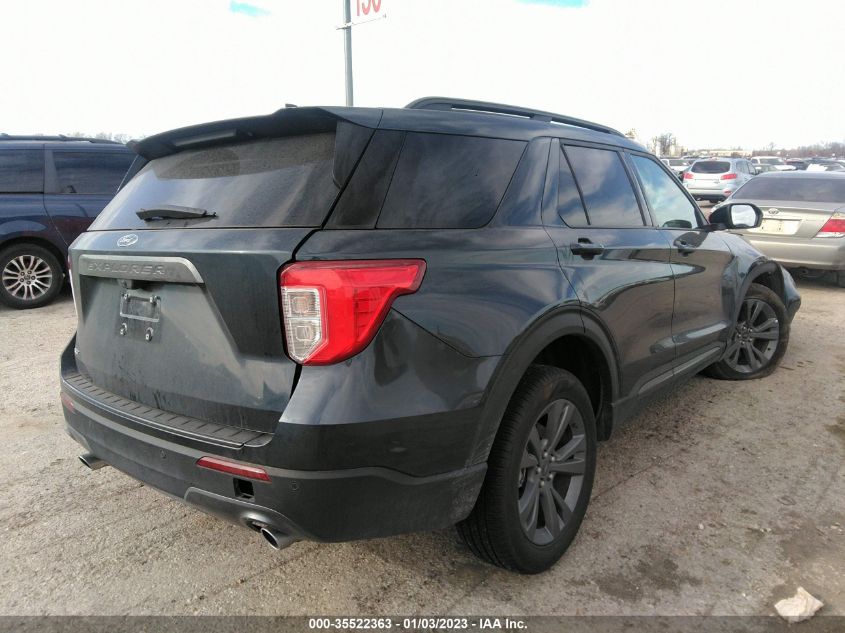 2022 FORD EXPLORER XLT VIN: 1FMSK7DH4NGB63322