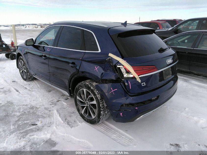 2021 AUDI Q5 PREMIUM VIN: WA1AAAFY2M2088932