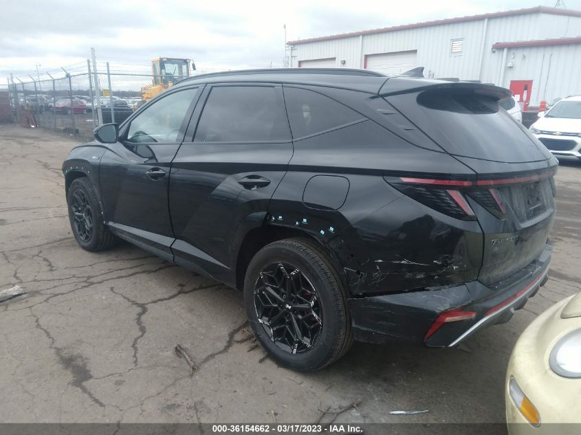 2022 HYUNDAI TUCSON N LINE VIN: KM8JFCAEXNU168822