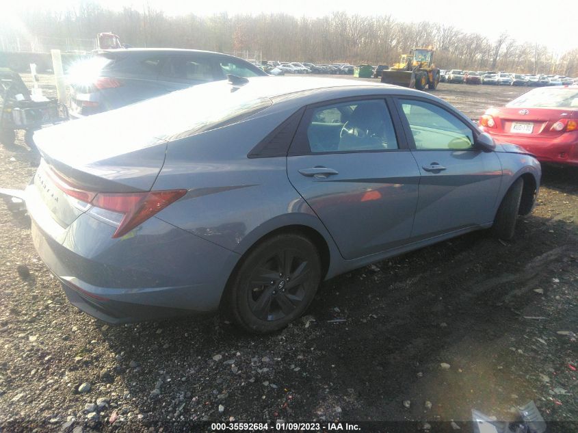 2022 HYUNDAI ELANTRA SEL VIN: KMHLM4AG1NU305622