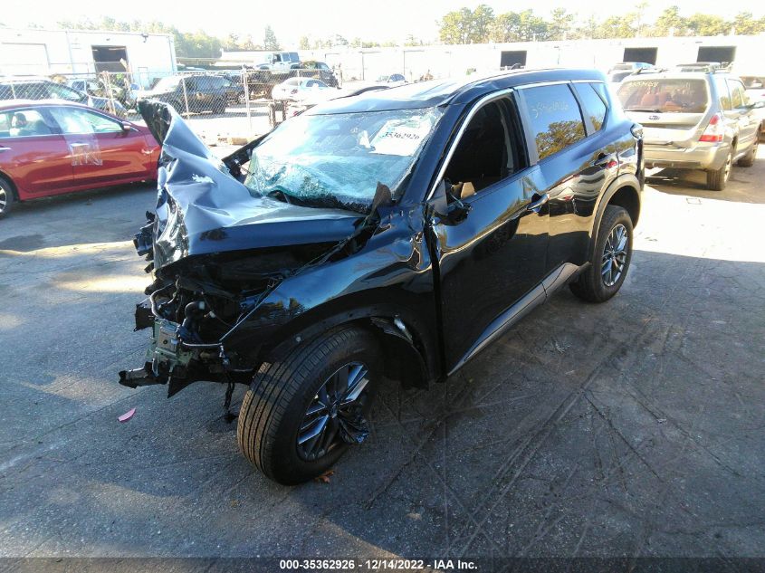 2021 NISSAN ROGUE S VIN: JN8AT3AB2MW207185