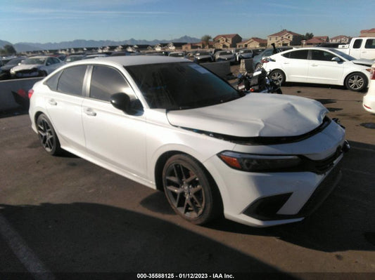 2022 HONDA CIVIC SEDAN SPORT VIN: 2HGFE2F5XNH525419