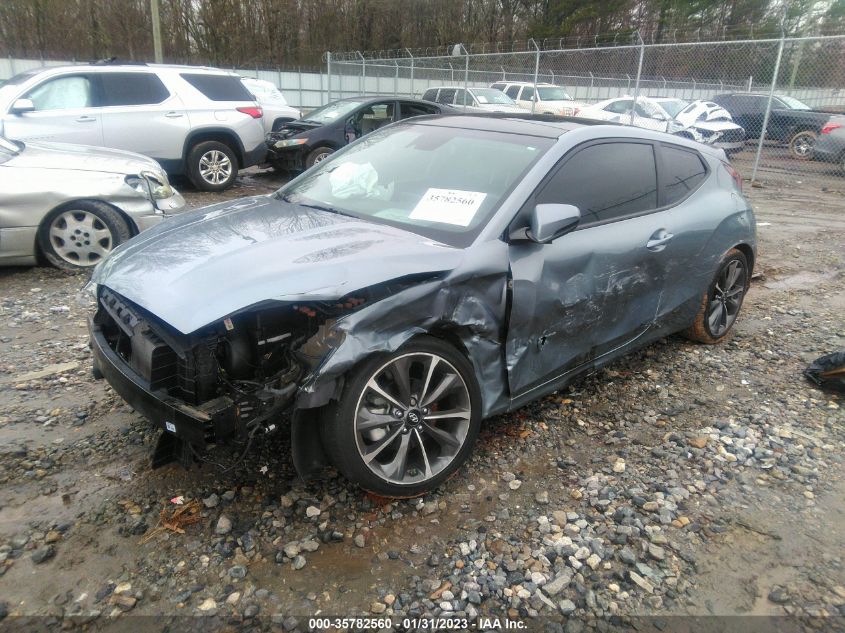 2021 HYUNDAI VELOSTER 2.0 PREMIUM VIN: KMHTG6AF7MU032257