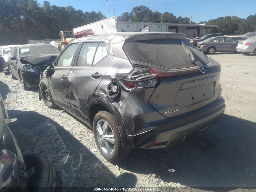 2021 NISSAN KICKS S VIN: 3N1CP5BV5ML465917