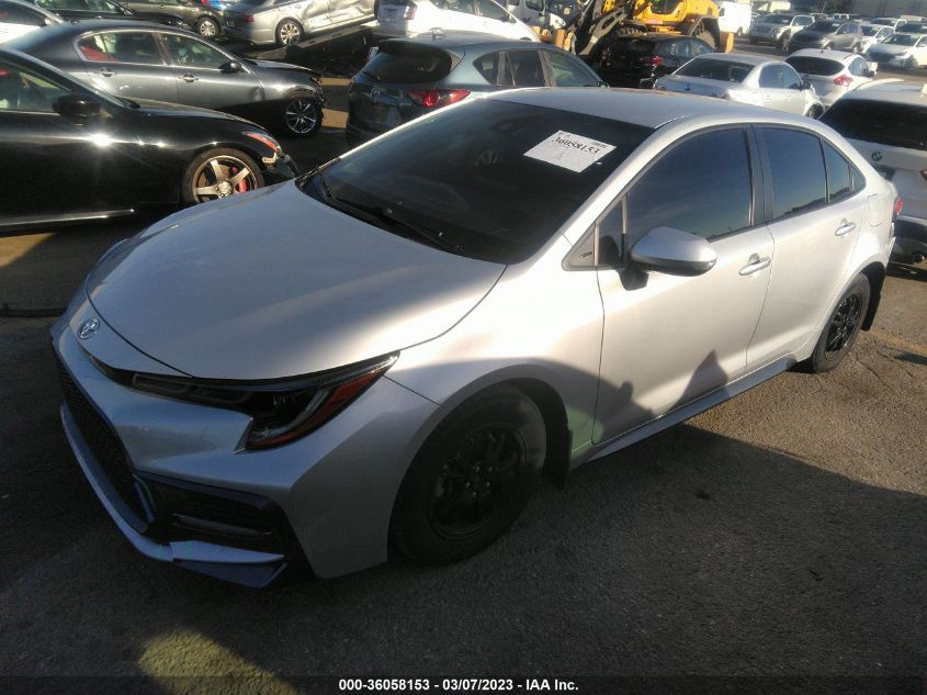 2022 TOYOTA COROLLA SE/SE NIGHTSHADE/APEX SE VIN: JTDS4MCE5N3512340