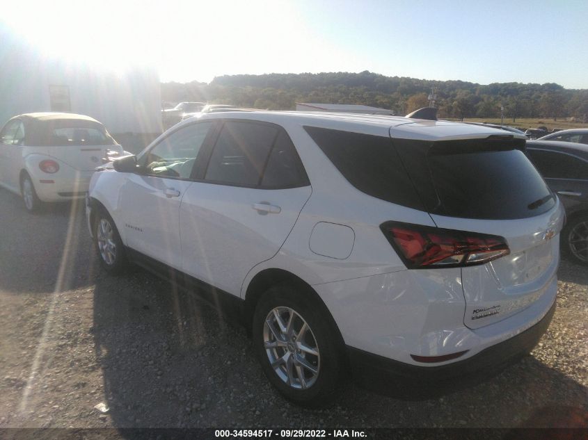 2022 CHEVROLET EQUINOX LS VIN: 3GNAXHEV4NS171554