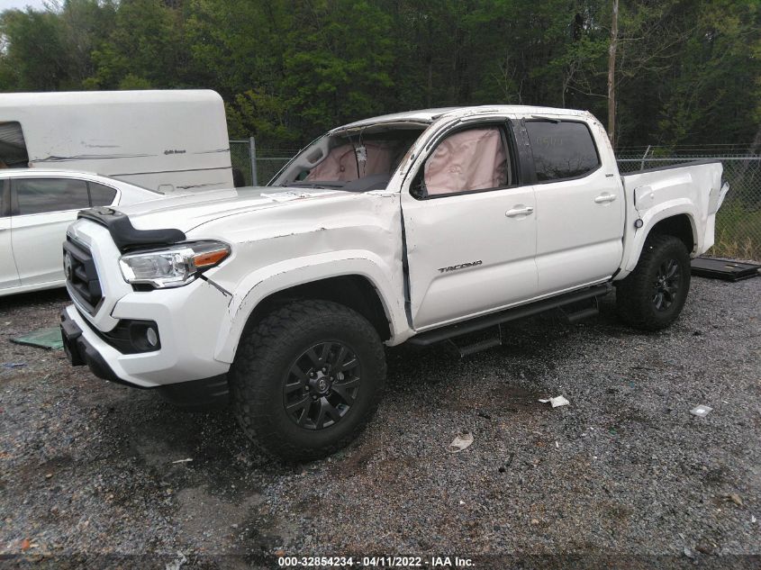 2022 TOYOTA TACOMA 4WD SR/SR5/TRD SPORT VIN: 3TMCZ5AN7NM459167