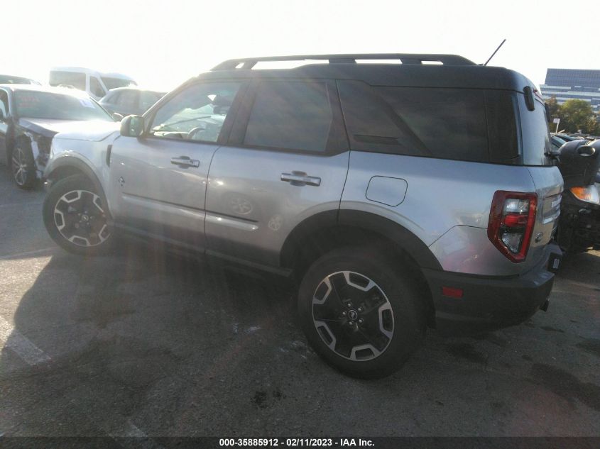 2022 FORD BRONCO SPORT OUTER BANKS VIN: 3FMCR9C67NRE24687