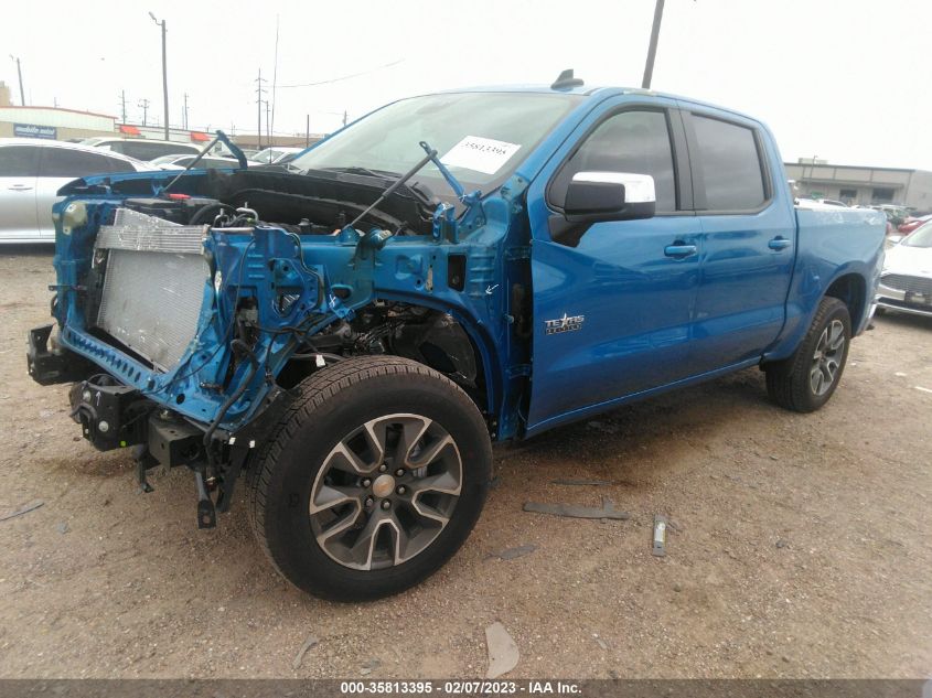 2022 CHEVROLET SILVERADO 1500 LT VIN: 1GCPACED1NZ593380