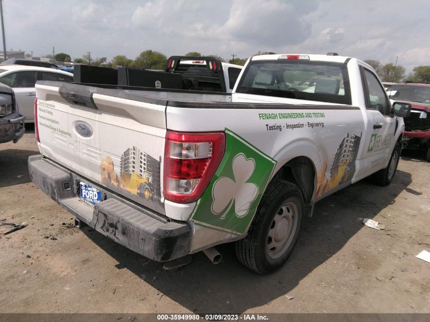 2022 FORD F-150 XL/XLT VIN: 1FTMF1CB3NKE67766
