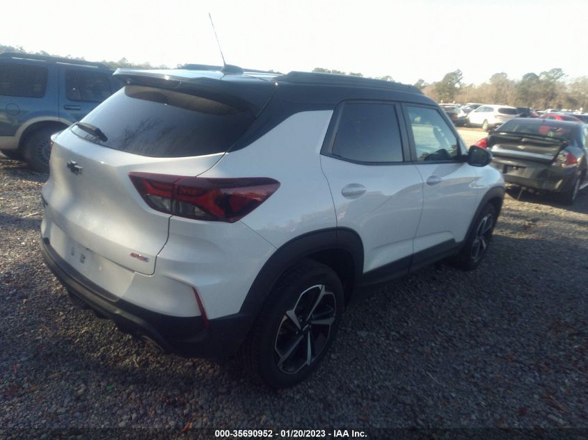 2022 CHEVROLET TRAILBLAZER RS VIN: KL79MTSL7NB069264
